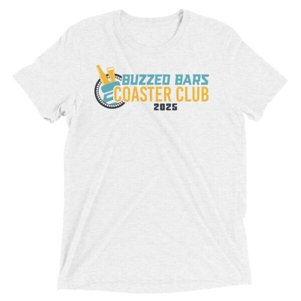 Buzzed Bars Coaster Club 2025 Membership T-Shirt - Image 2